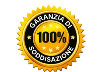 Garanzia 100% soddisfazione