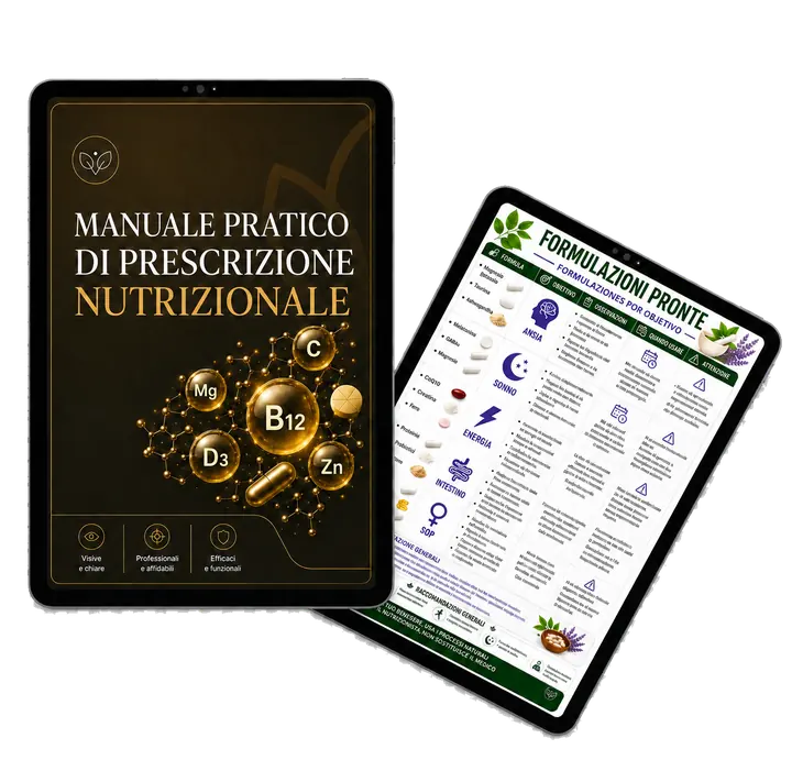 Manuale e tabelle di prescrizione nutrizionale